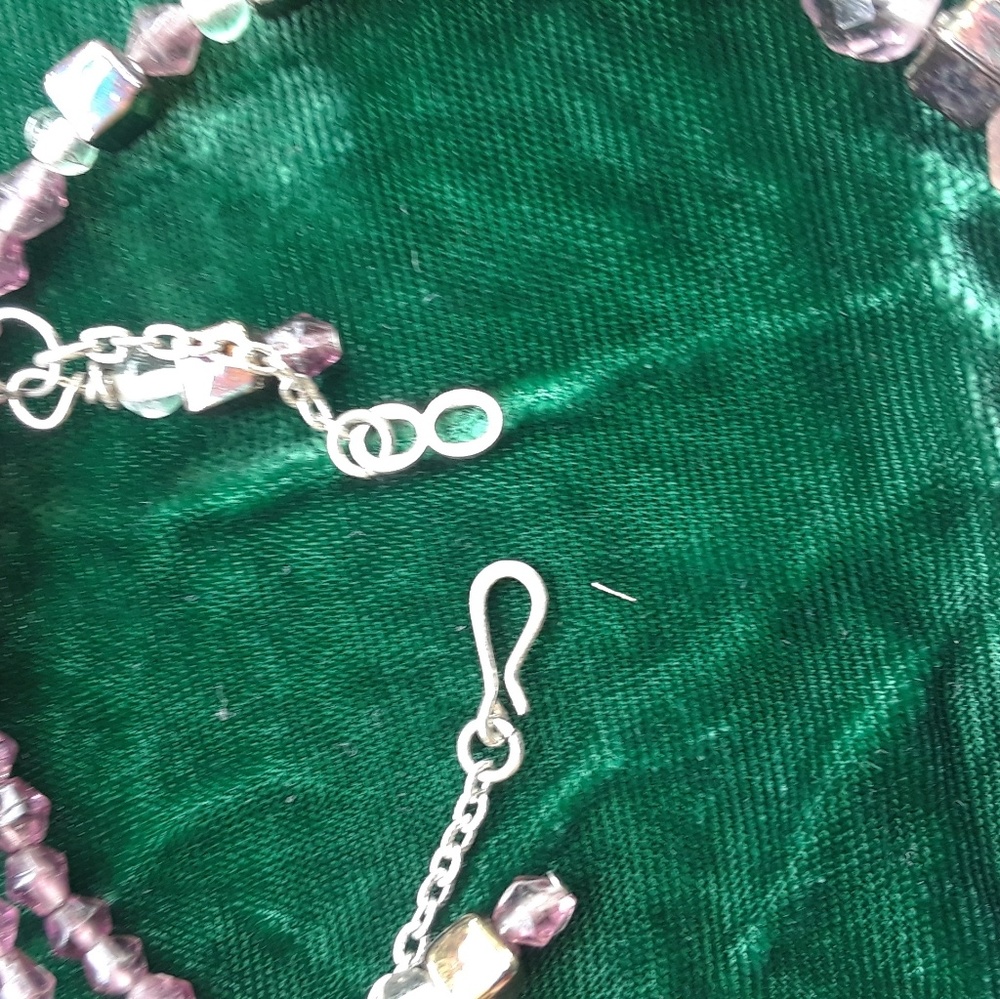 Sea Shell Butterfly Necklace choker. Handmade. Excellent Craftsmanship - Picture 6 of 6